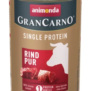 animonda Gran Carno Single Protein Rind pur 400g Dose Hundenassfutter Bestpreis